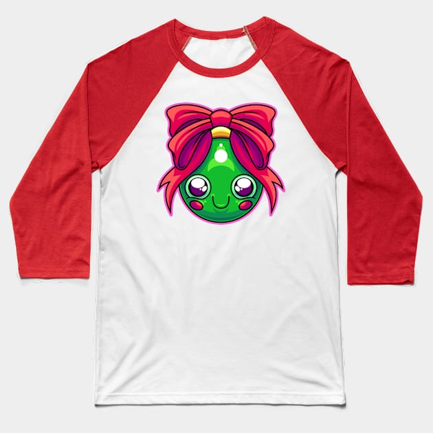 Festive Ornament Baseball T-Shirt by ArtisticDyslexia